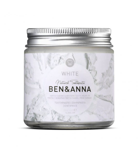 Ben & Anna Naturalna wybielająca pasta do wrażliwych zębów Szałwia & Rokitnik 100ml